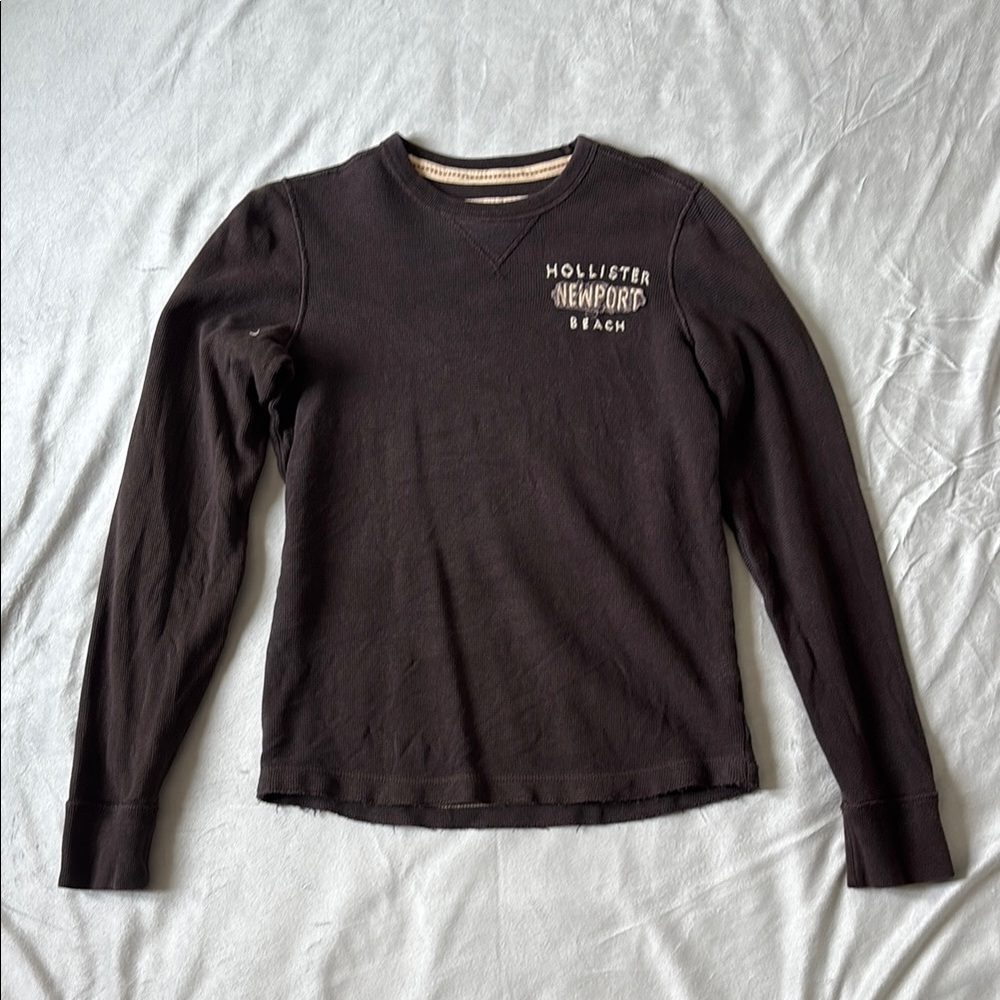 Vintage Hollister Brown Long Sleeve Shirt